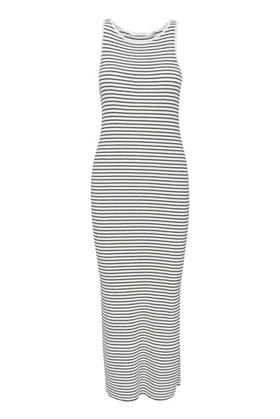 Gestuz Kjole - StinaGZ dress, Afterglow/black Striped