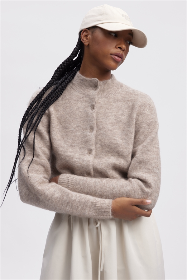 Gestuz Strik - DebbieGZ cardigan NOOS, Warm Sand Melange