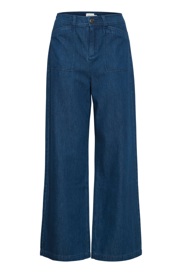 Atelier Reve Buks - IRJULIETTA Pant, Pure denim blue