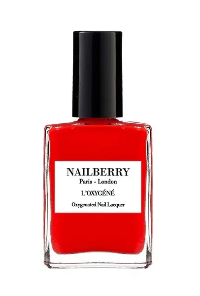 Nailberry Nailpolish - Cherry Cherie 15 ml Neglelak, Light red-orange