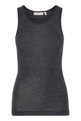 InWear Top - FangIW Tank, Granite Melange