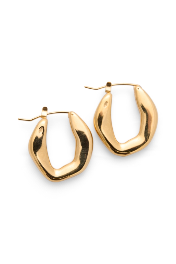 InWear Øreinge - RiahIW Hoops, Gold