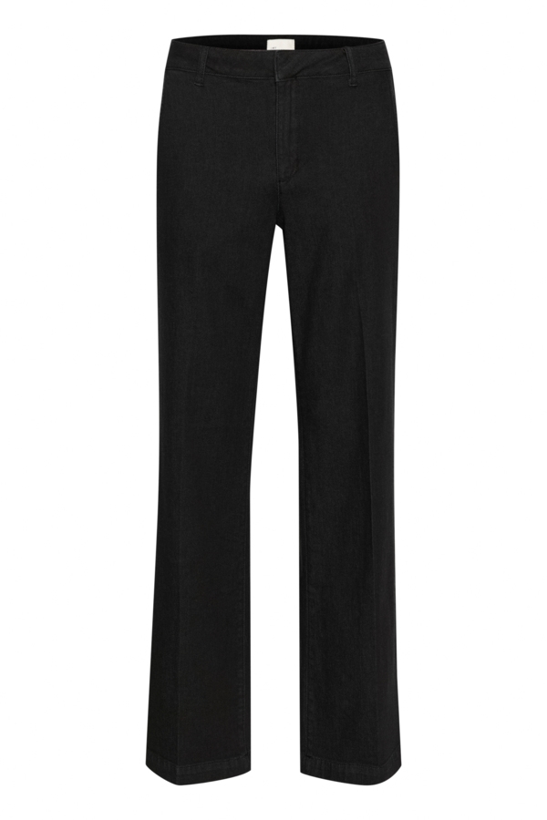 My Essential Wardrobe - 30 THE LARA 115 PANT, Black Wash