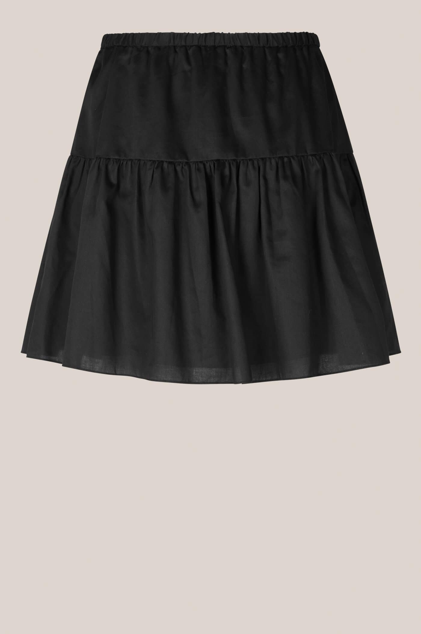 høj Sovesal frugtbart Second Female Nederdel - Winga Short Skirt, Black Beauty